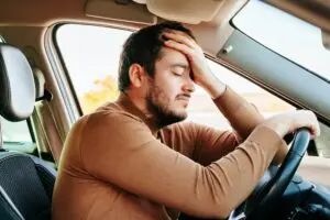 tired driver