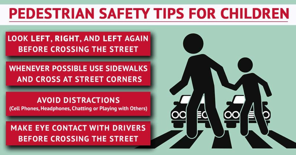 Tips to Increase Your Child’s Pedestrian Safety Jacoby & Meyers, LLP