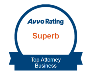 Avvo Rating SUPERB Top attorney Business Award