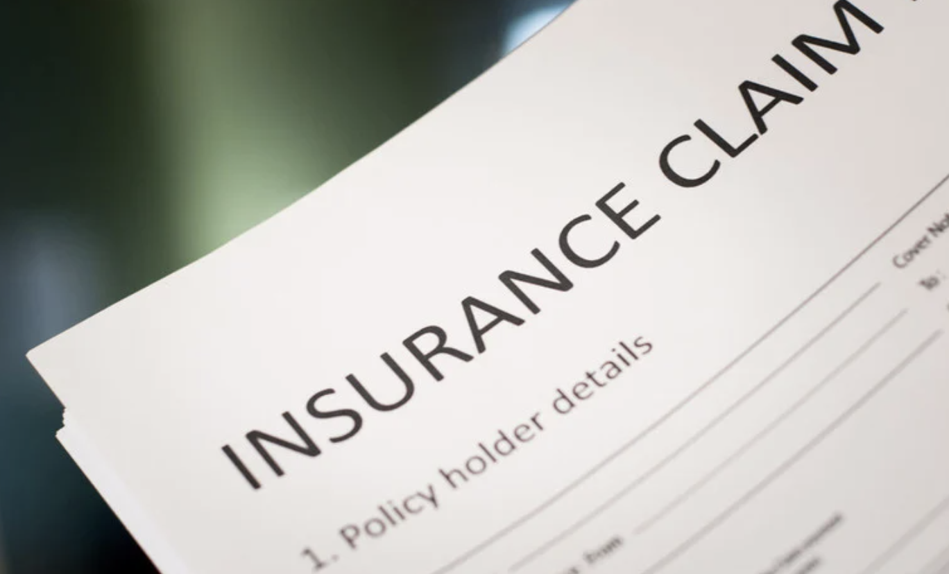 Document titled INSURANCE CLAIM